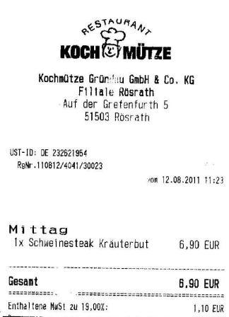 adbs Hffner Kochmtze Restaurant